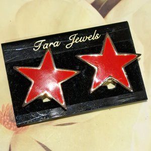 Vintage Star Earrings